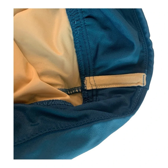 J. Crew Ruched One Shoulder One Piece Swimsuit Sz 6 Teal Blue New - Picture 11 of 12